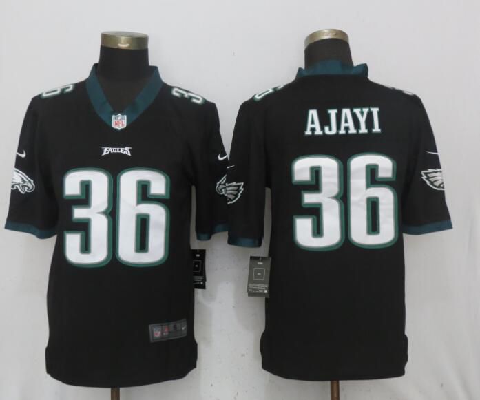 Men Philadelphia Eagles #36 Ajayi Black Vapor Untouchable NEW Nike Limited Playey NFL Jerseys